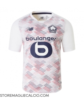 Lille OSC Maglia Gara Trasferta Repliche 2024-25 Maniche Corte